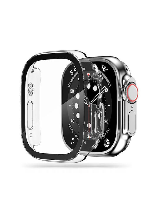 Прозрачен закален стъклен защитен калъф за Apple Watch 38mm