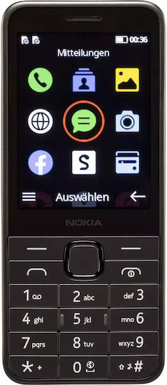 Nokia 235 4G (2024) Dual SIM Mobile with Buttons (English Menu) Black