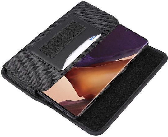 Forcell Horizontal Sock & Pouch up to 6.8" Black