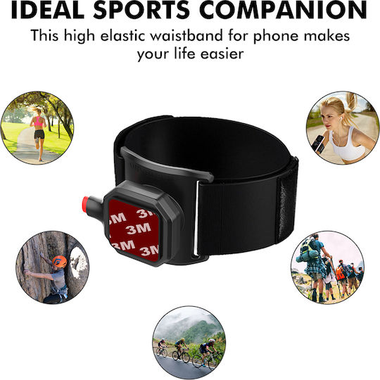 Techsuit Sports Arm Band up to 6.8" Black KF2317812