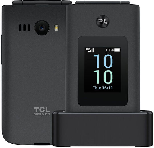 TCL One Touch 4043 Dual SIM Κινητό με Κουμπιά Γκρι