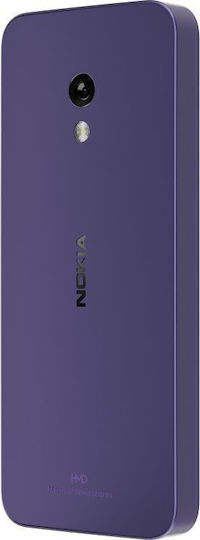 Nokia 235 4G (2024) Dual SIM Mobile with Buttons (English Menu) Purple