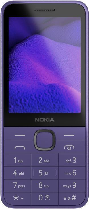 Nokia 235 4G (2024) Dual SIM Telefon Mobil cu Butoane Meniu în