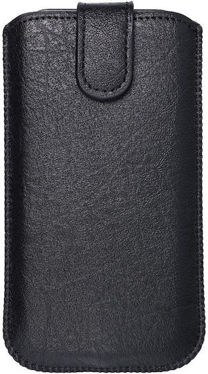 Forcell Kora 2 Sock & Pouch iPhone 8 Plus / XS Max / 11 Pro Max / Galaxy S10+ Μαύρο