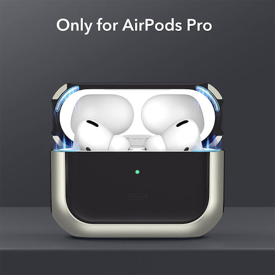 ESR Orbit Hybrid Halolock Θήκη Σιλικόνης σε Μαύρο χρώμα για Apple AirPods Pro 2