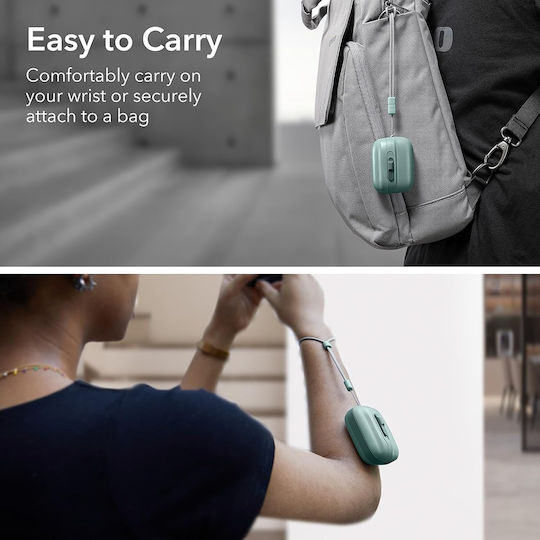 ESR Halolock Magsafe Case Plastic in Green color for Apple AirPods 4