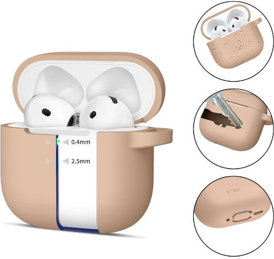 Tech-Protect Silicone Hook Case Silicone with Hook for Apple AirPods 4