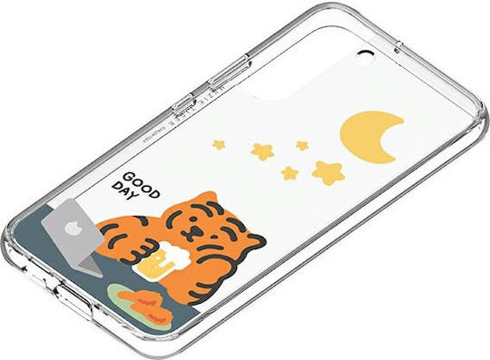 Samsung Back for Frame Case Replacement Back Galaxy S22+ Muzik Tiger white
