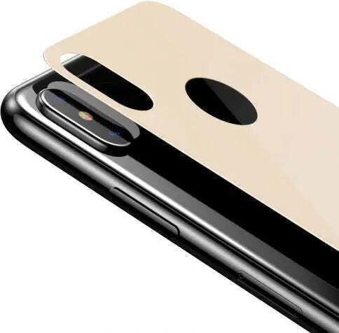 Baseus Гръбен протектор за iPhone Xs Златист