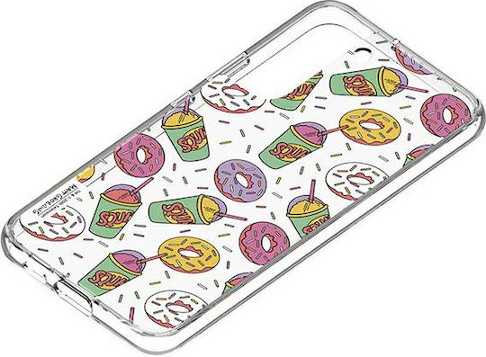 Samsung Back for Frame Case Replacement Back Galaxy S22+ Simpsons Donut