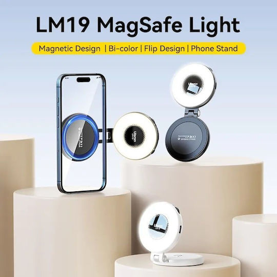 Ulanzi Selfie Flash Lm19 σε Λευκό χρώμα