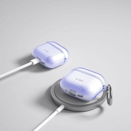 Tech-Protect Flexair Husă în culoarea Violet pentru Apple AirPods 4
