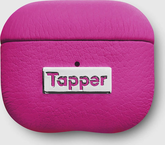 Tapper Leather Case Fuchsia for Apple AirPods 3