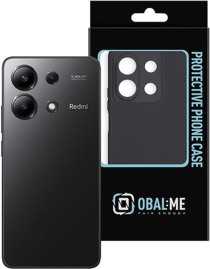 Obal:Me Back Cover Silicone Black (Redmi Note 13 5G)