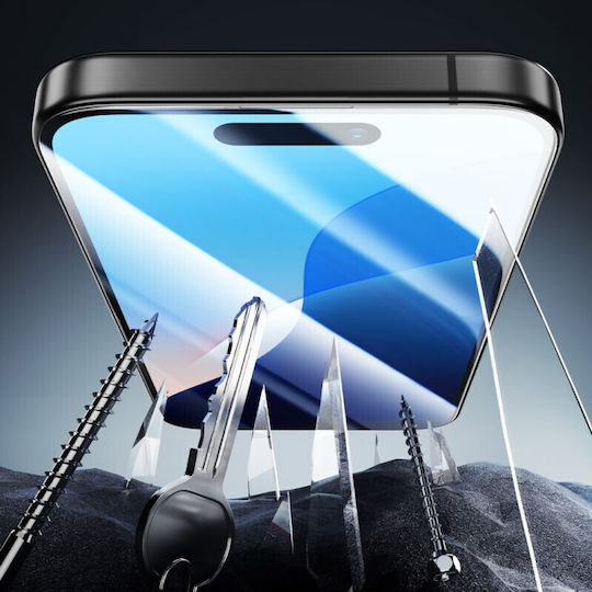 ESR Armorite Tempered Glass Μαύρο (iPhone 16 Pro Max)