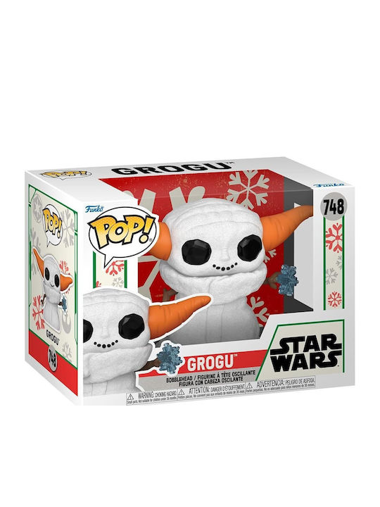 Funko Pop! Filme: Grogu Om de zăpadă Bobble-Head