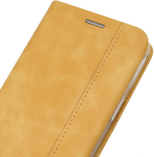 iNOS S-Folio NE Book Piele artificială Mustard (Redmi 10A)