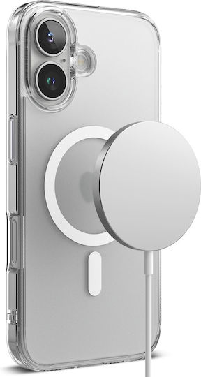 Ringke Fusion Magsafe Back Cover Silicon / Plastic Transparent (iPhone 16 Plus)