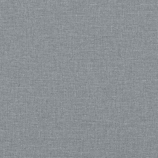 Pat Dublu Tapitat Cu Material Textil Gri Deschis Cu Plăci Și Saltea 160x200cm