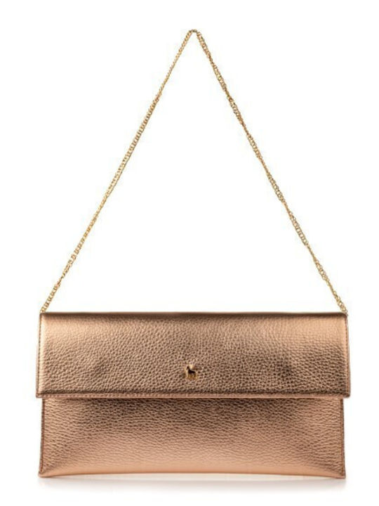Plic De Piele Dama Bronz