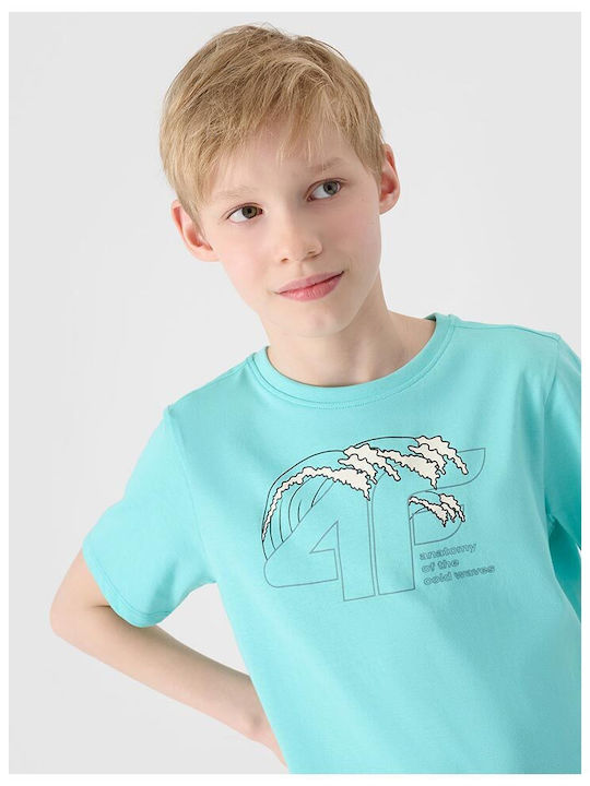 Kids' T-shirt Turquoise
