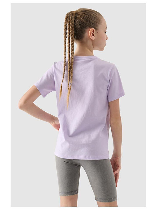 Παιδικό T-shirt Μωβ