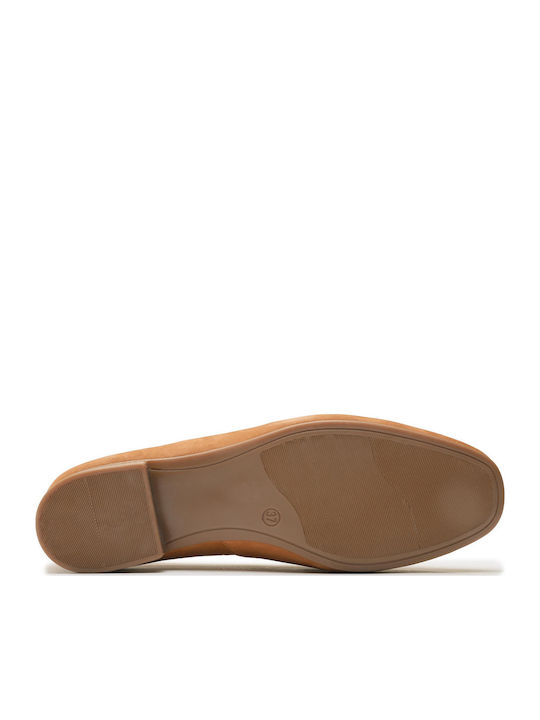 Women's Moccasins in Brown Color