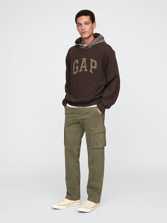 Hanorac Fleece cu Glugă Terra Brown