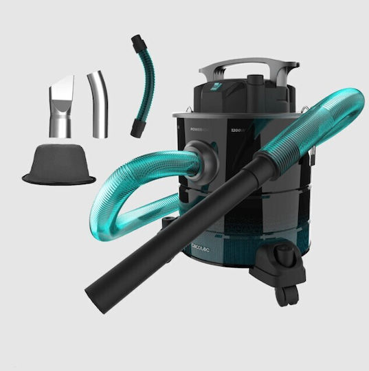 Cecotec Conga Ash 5000 Free Σκούπα Στάχτης 1200W με Κάδο 20lt