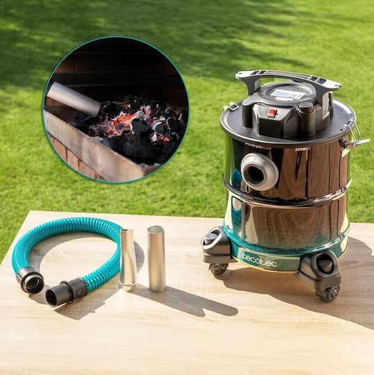 Cecotec Conga Ash 5000 Free Σκούπα Στάχτης 1200W με Κάδο 20lt