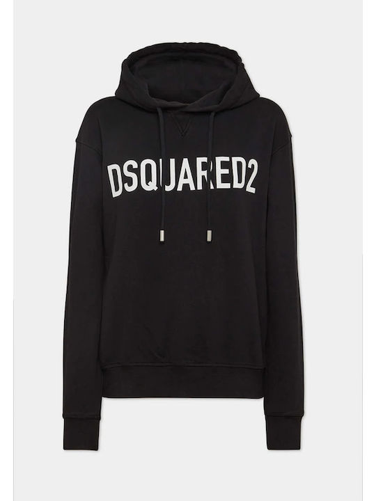 Sweatshirt with Hood Black