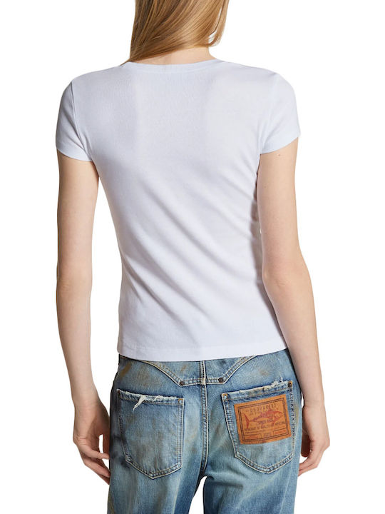 Damen T-Shirt White