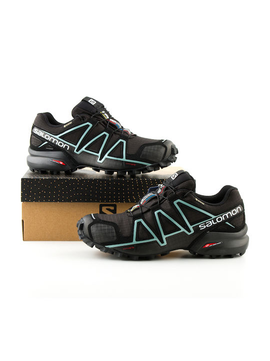 Speedcross 4 GTX Damen Sportschuhe Laufen Schwarz Wasserdicht mit Gore-Tex-Membran
