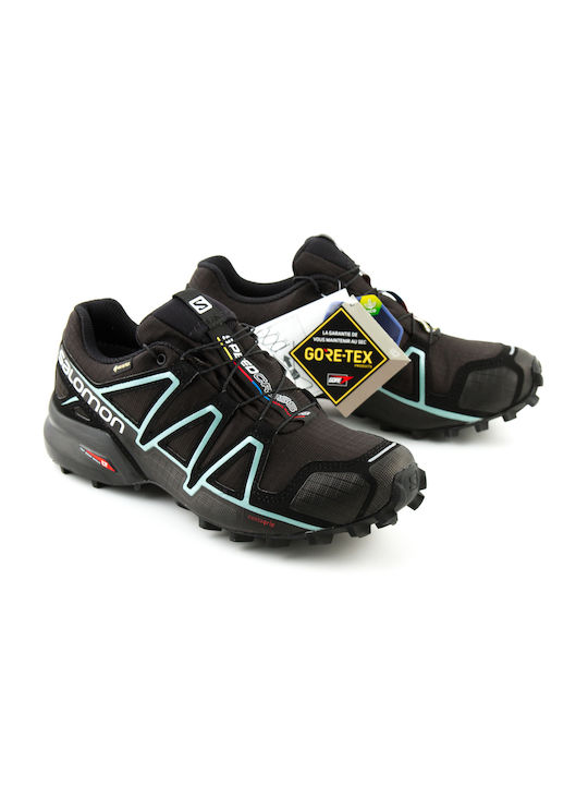 Speedcross 4 GTX Damen Sportschuhe Laufen Schwarz Wasserdicht mit Gore-Tex-Membran