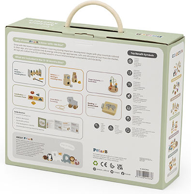 Viga Toys Stacking Toy made of Wood for 18++ Months