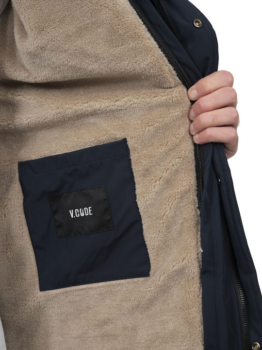Winter Jacket Parka Navy