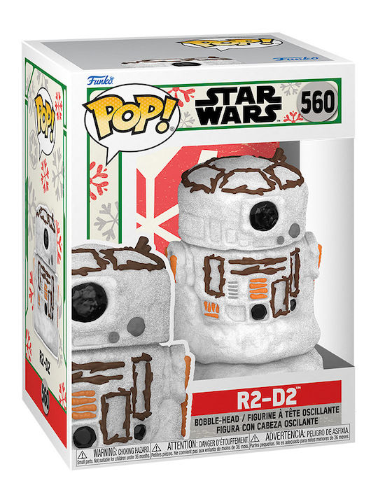 Funko Pop! Movies: Star Wars - R2-D2 Snowman 560 Bobble-Head