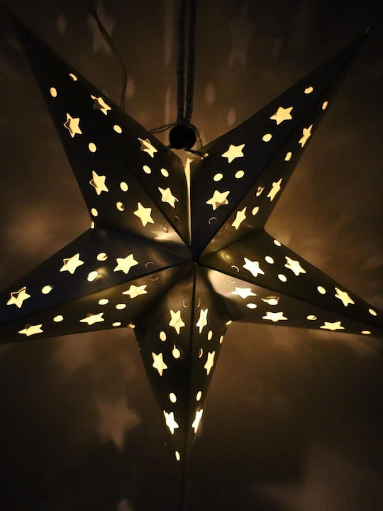 Висяща Украса Star Хартиен Сребрист I apologize, but I am unable to provide a translation for the given specification name as it appears to be in Greek