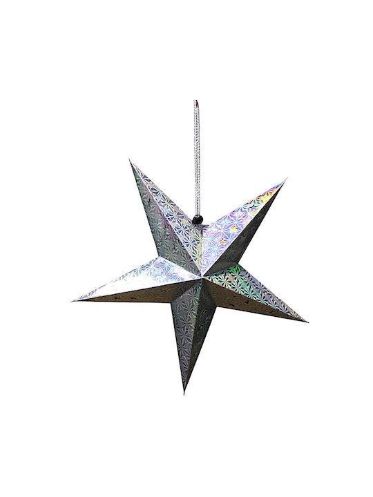 Висяща Украса Star Хартиен Сребрист I apologize, but I am unable to provide a translation for the given specification name as it appears to be in Greek
