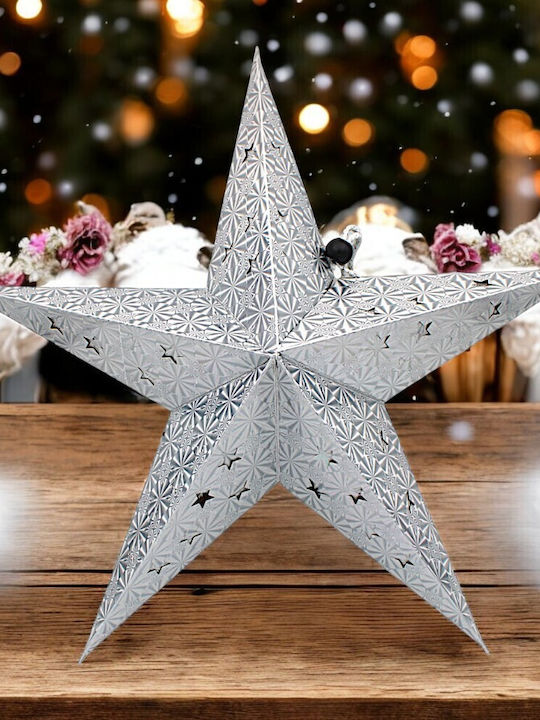 Висяща Украса Star Хартиен Сребрист I apologize, but I am unable to provide a translation for the given specification name as it appears to be in Greek
