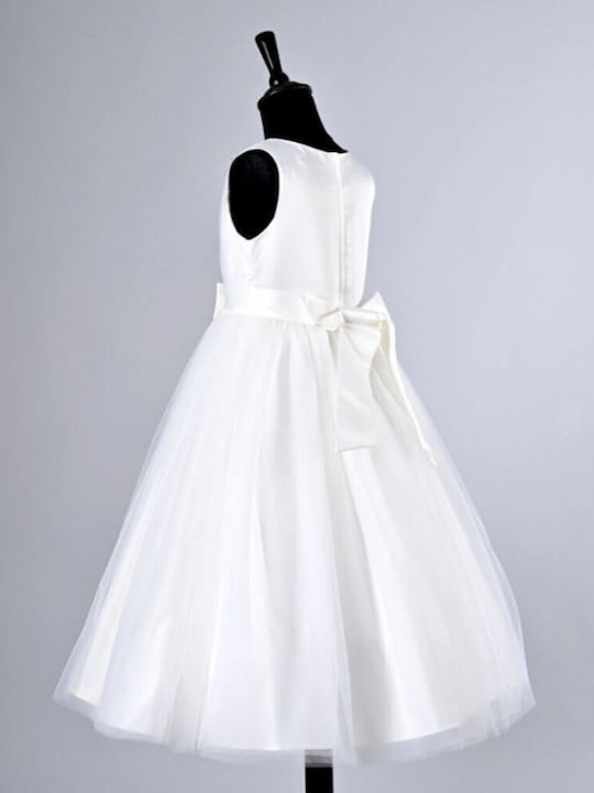 Memoirs Children's Dress Tulle White