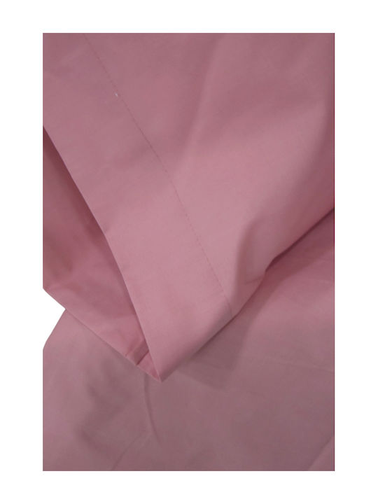 Decotelia Duvet Cover Set Cotton Single with Pillowcase 160x240 Pink