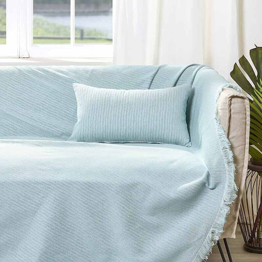 Bed&Bath Калъф За Възглавница От 100% Памук Аква 30x50см