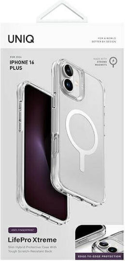 Uniq Lifepro Xtreme Magclick 360 Vollschutz Kunststoff / Silikon Transparent (iPhone 16 Plus)