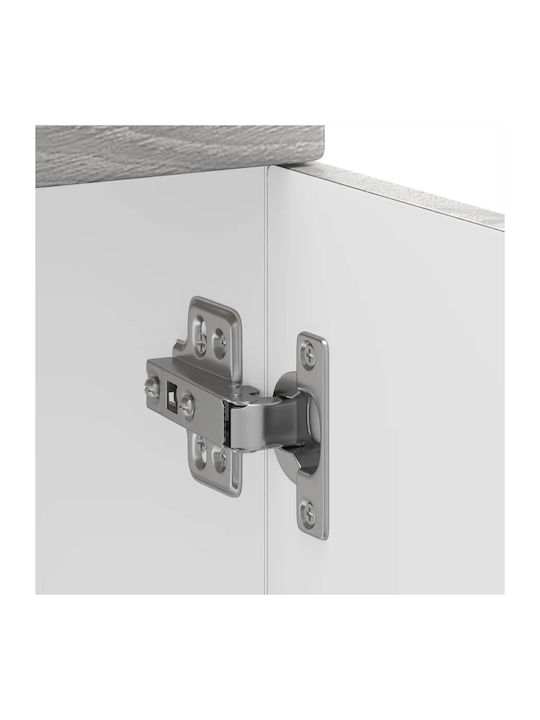 Kalmar Επιδαπέδιο Ντουλάπι Γκρι Sonoma 40x46x81.5εκ.
