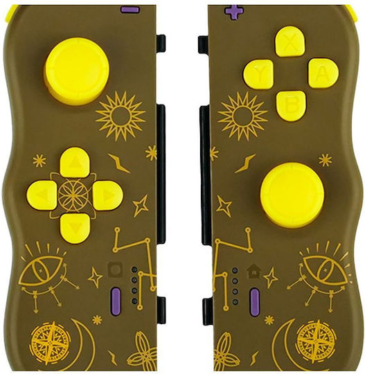 Steelplay Twin Pads Ενσύρματο Gamepad για Switch Κίτρινο