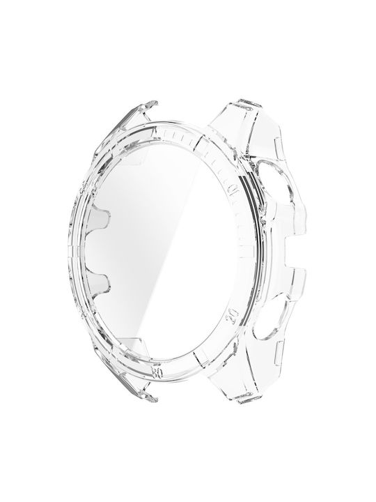 Θήκη 2σε1 + Γυαλί Μετριασμένο Garmin Fenix 8 51mm Διαφανής Θήκη 2σε1 + Γυαλί Μετριασμένο Garmin Fenix 8 51mm Διαφανής
