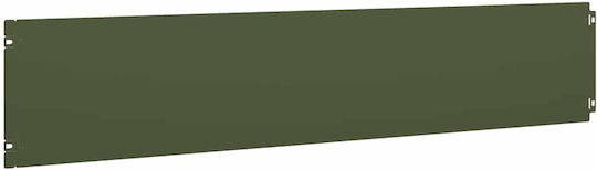 vidaXL Metal Garden Border in Silver Color 1.03m x 20cm