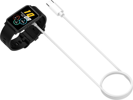Band Зарядно за Huawei Band 9, Huawei Band 9 NFC Бялς