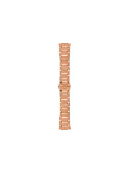 Tissot Women's Watch with Pink Gold Metal Bracelet
